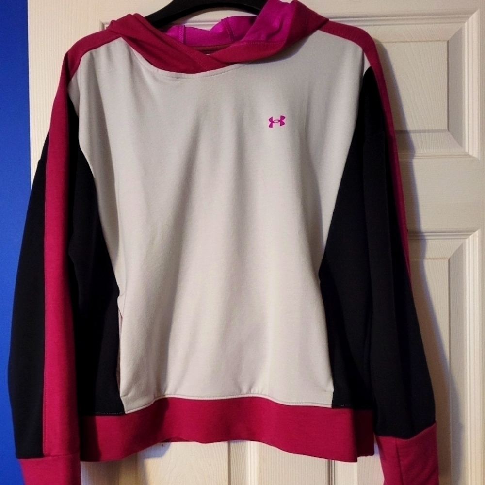 UNDER Armour Colorblock Hoodie, lightweight